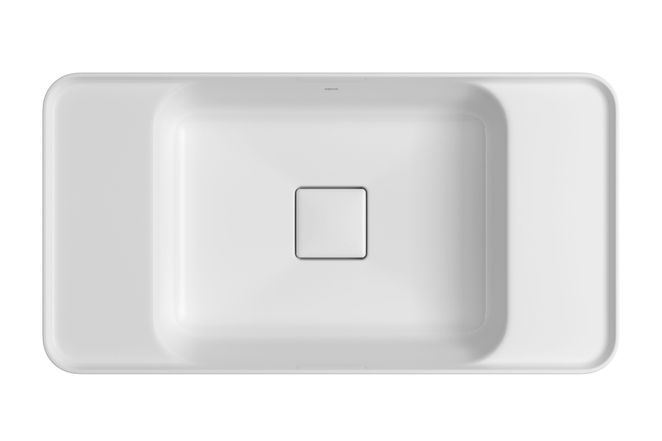 Cuba Retangular Sobrepor com Mesa Slim 62x40cm Deca - Imagem 2