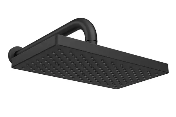 Chuveiro Retangular de Parede Flex Max Black Matte Deca