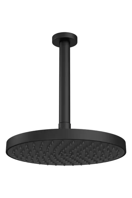 Chuveiro Redondo de Teto Flex Max Black Matte Deca