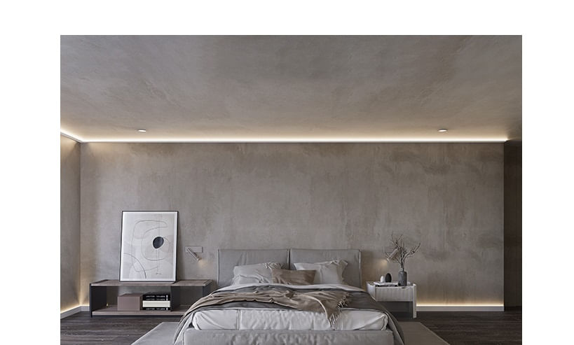 Rodapé VersaLed 70X2400mm Santa Luzia - Imagem 7