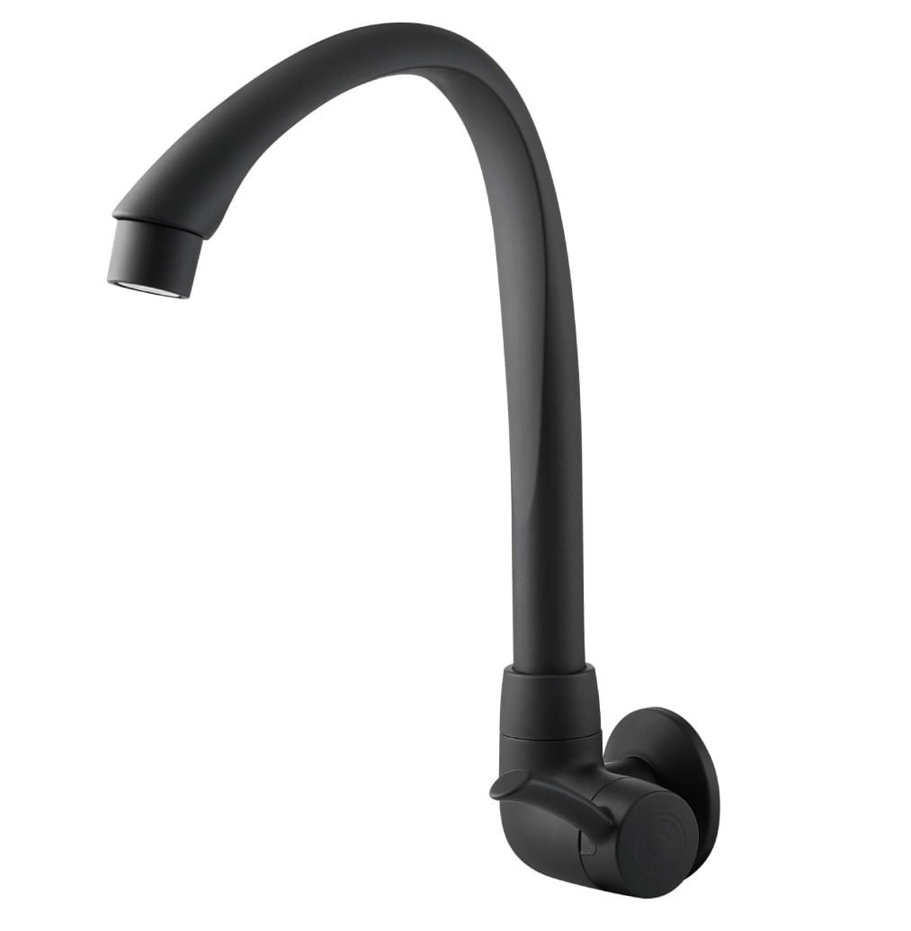 Torneira para Cozinha de Parede Linea Preto Fosco Tigre