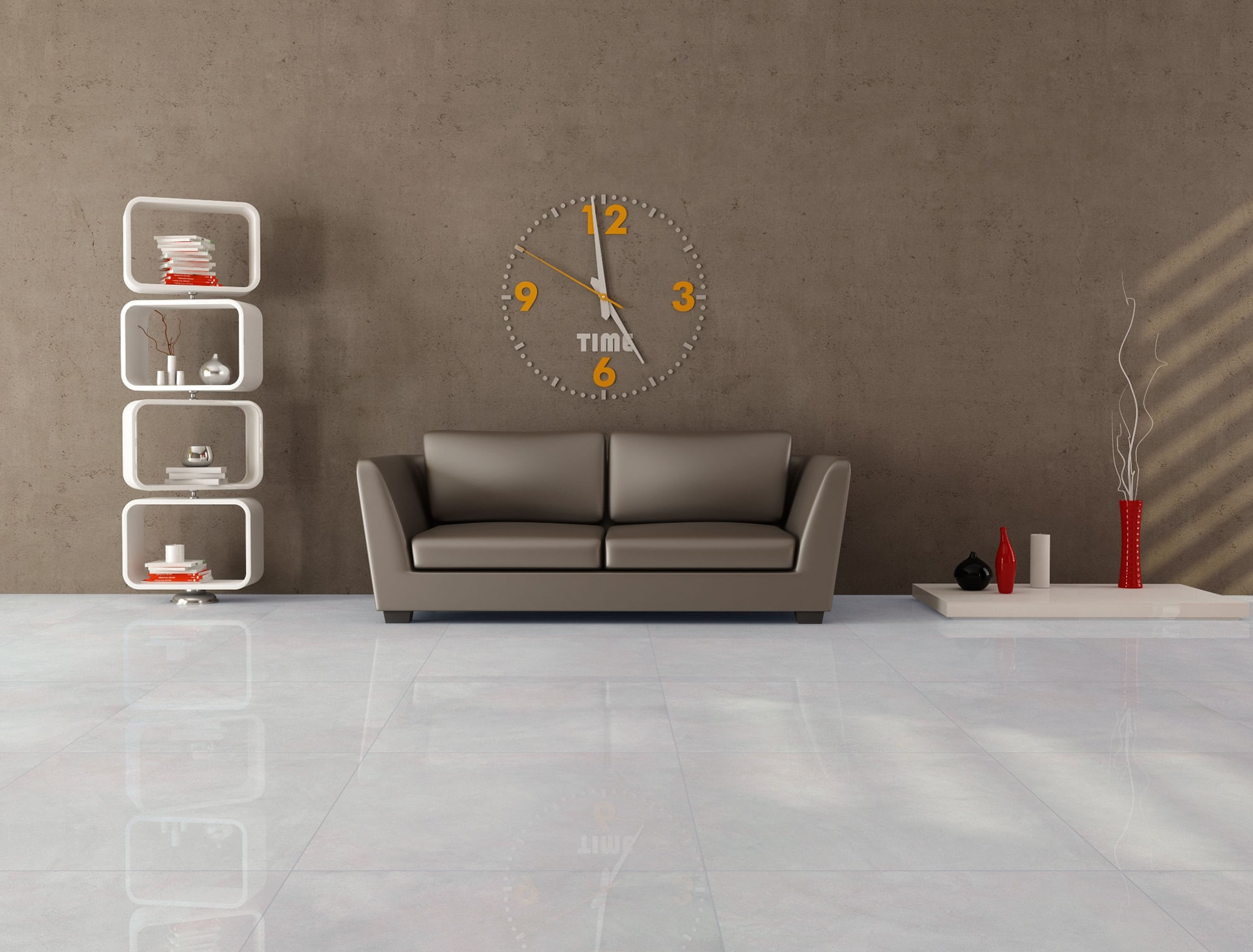Porcelanato 72x72 Madrid Plata In Polido Retificado Delta - Imagem 2