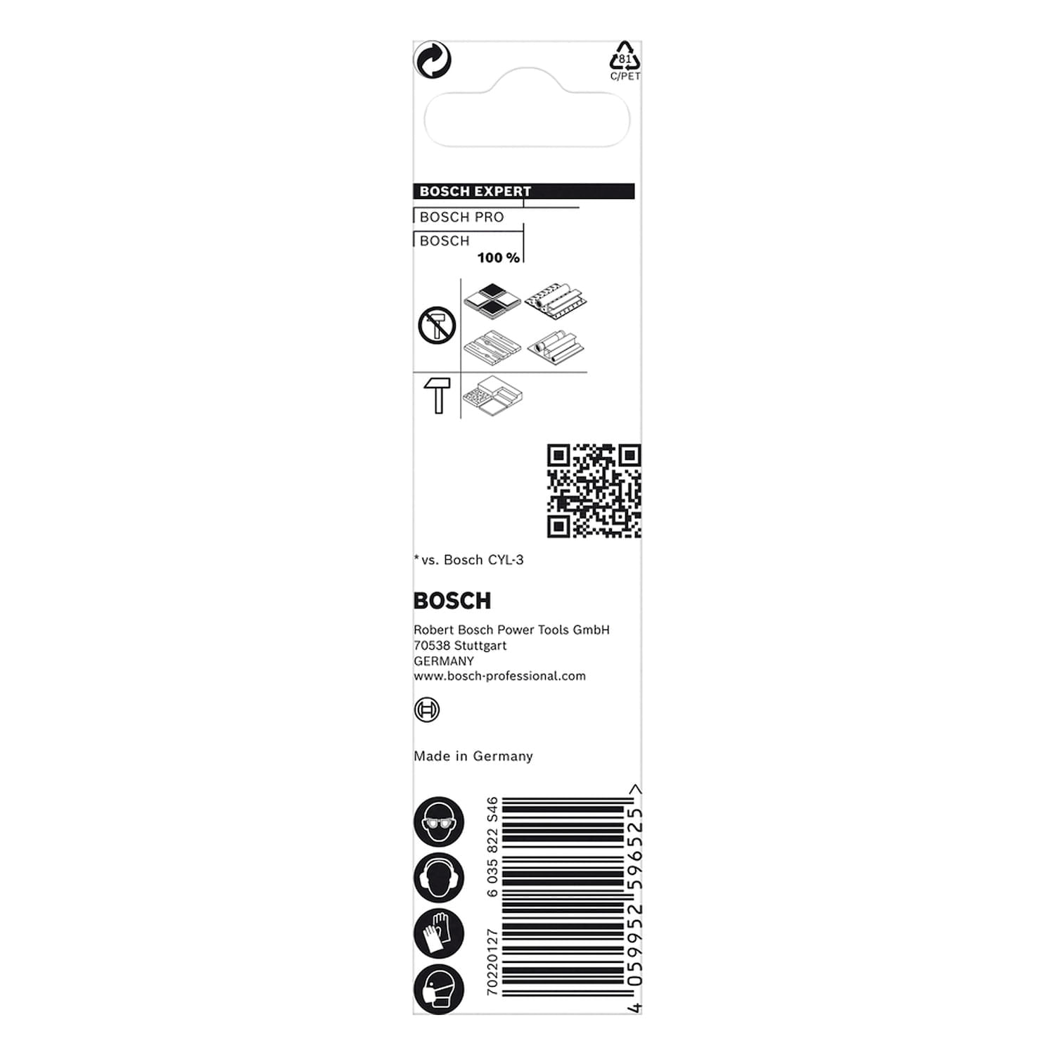 Broca Multimaterial Expert 10x200x250mm Bosch - Imagem 6