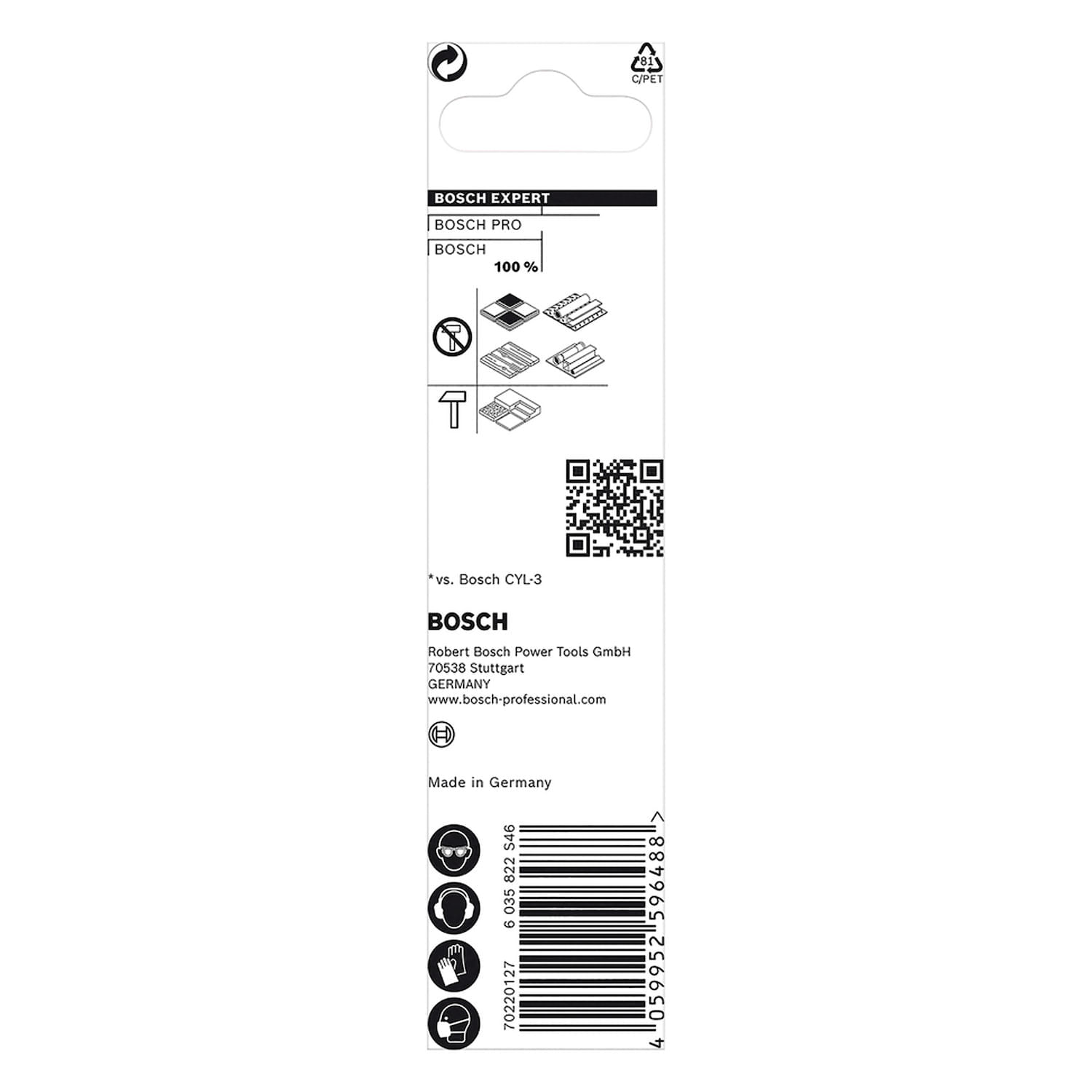 Broca Multimaterial Expert 6x200x250mm Bosch - Imagem 7