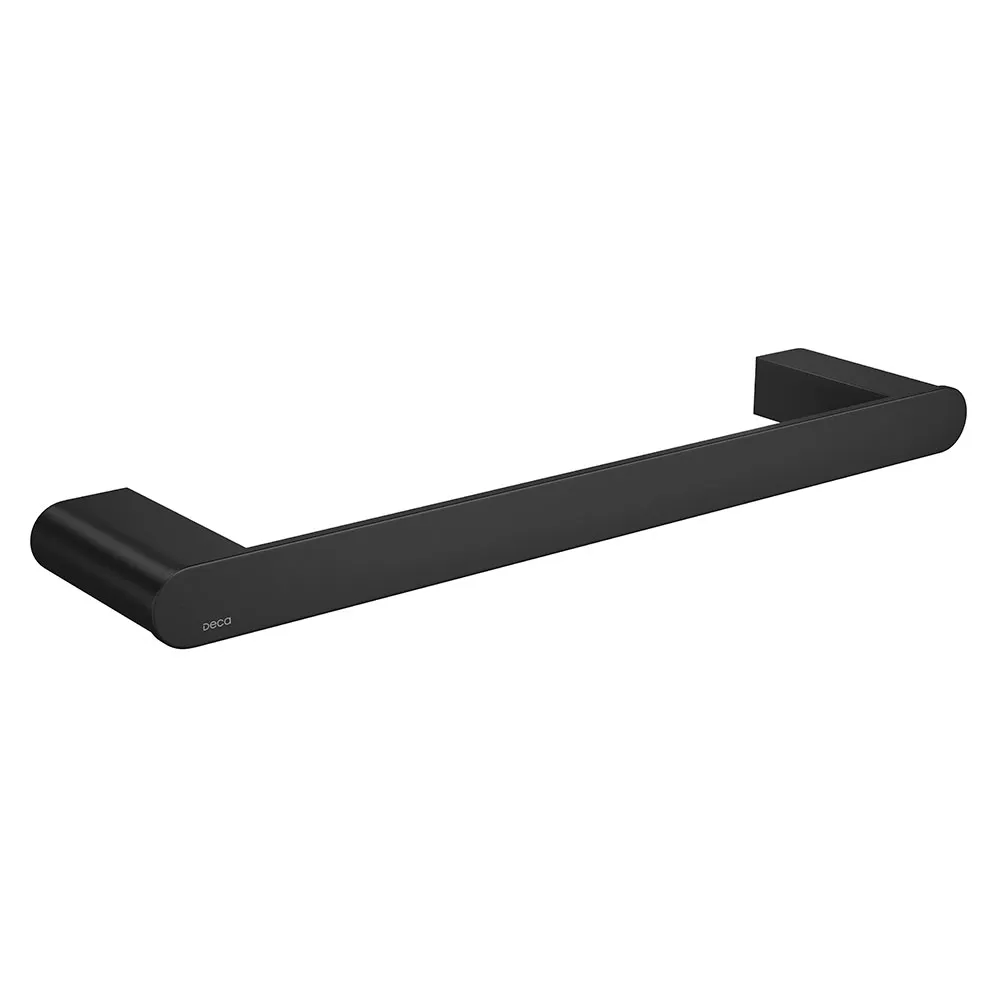 Porta Toalha Barra 30cm 2040 Versa Black Matte Deca