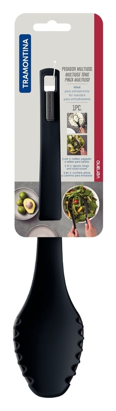 Pegador para Salada Verano Preto Tramontina - Imagem 2