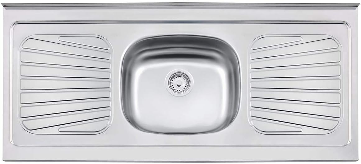 Pia Cozinha New Rraggi 40 1.20mx52cm Inox com Válvula Tramontina