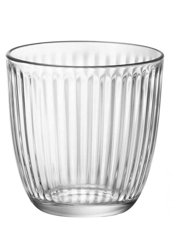 Jogo com 6 Copos Baixos Line 296ml Transparente Dayhome