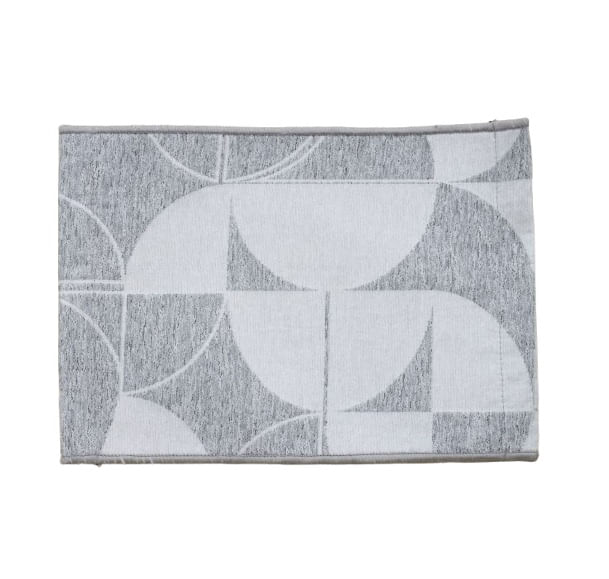 Tapete Jacquard Urban Verona 200x280cm Cinza Bella Janela