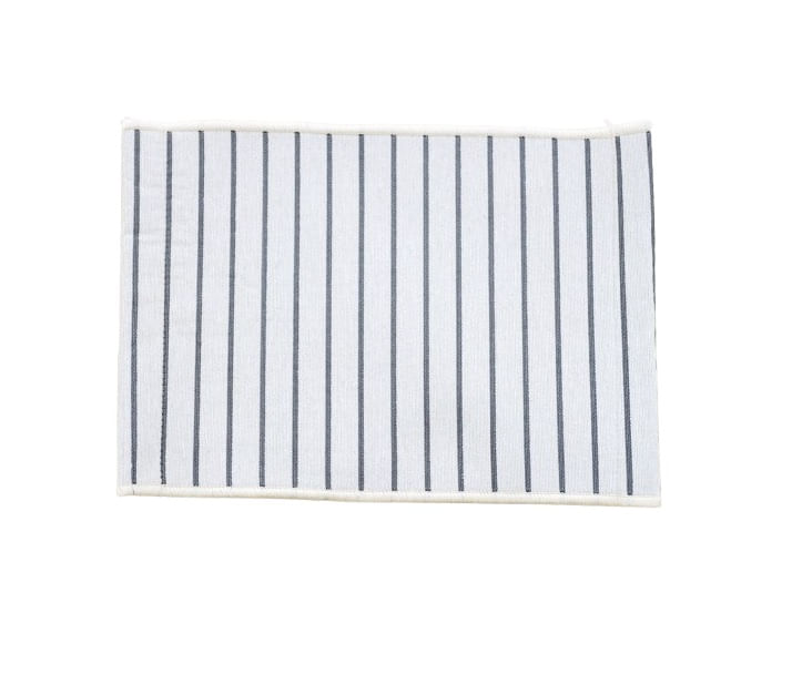 Tapete Jacquard Urban Filetto 45x120cm Natural Bella Janela