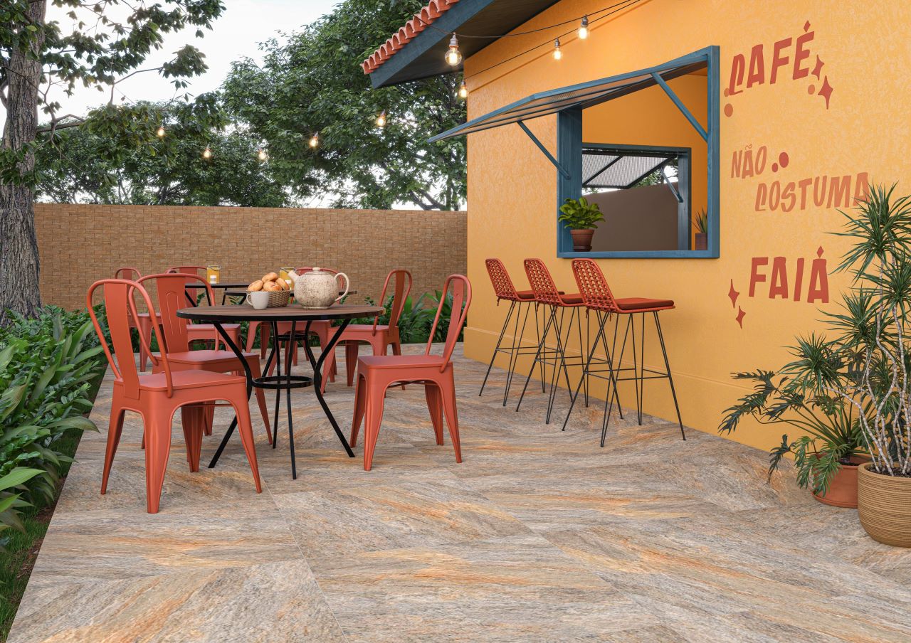 Porcelanato 84X84 Trilha Outono Esm Externo Retificado Elizabeth - Imagem 3