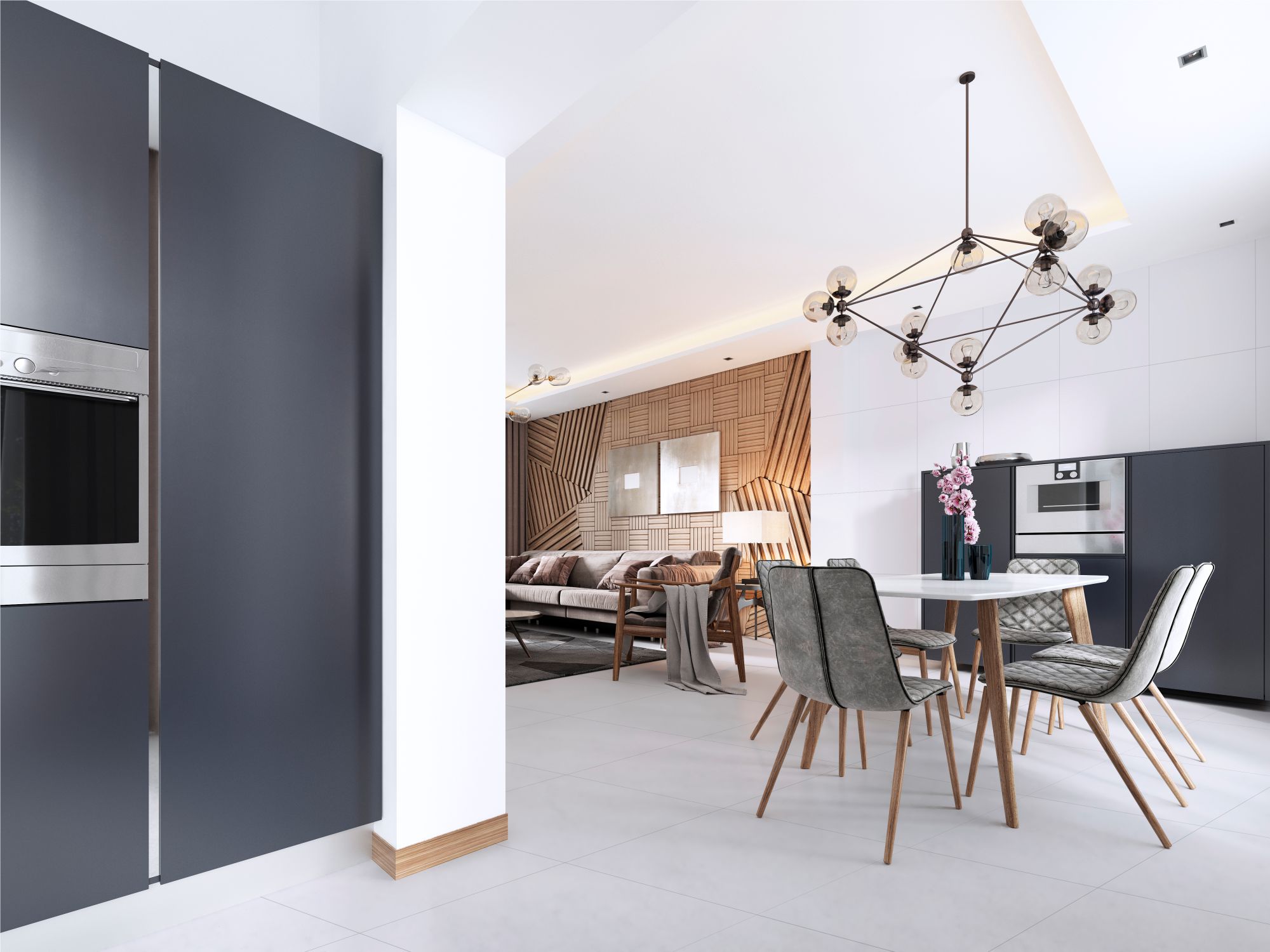 Porcelanato 70x70 Artico Acetinado Retificado Delta Cerâmica - Imagem 2