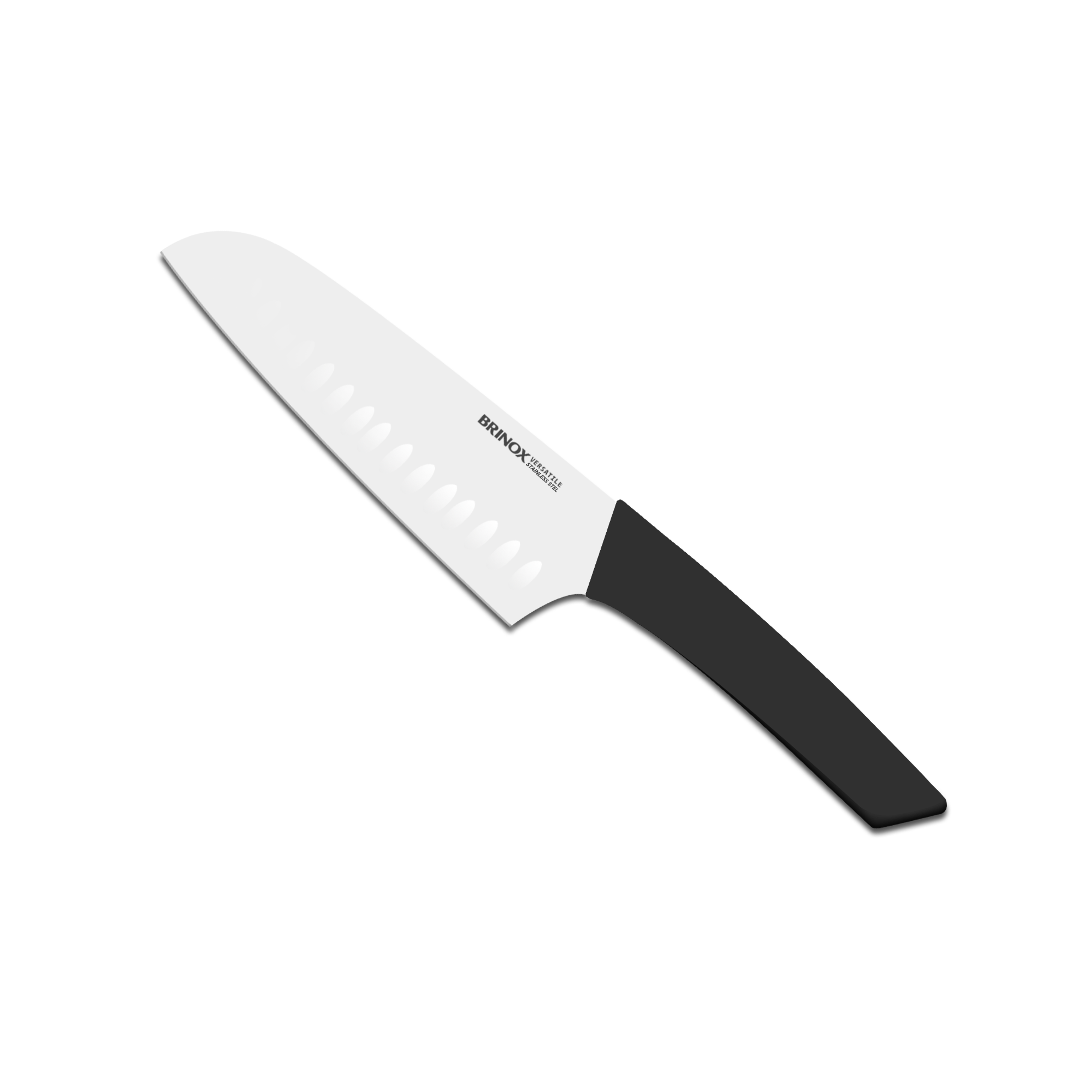 Faca para Fatiar e Picar Santoku 7 Versatile Inox Brinox