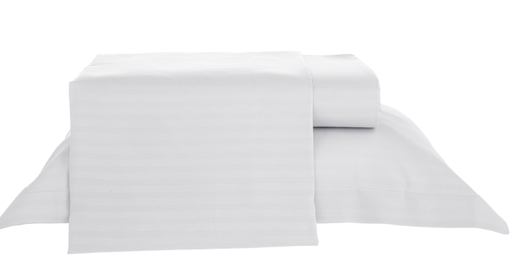 Jogo de Cama Stripe Premium Branco Casal Becadecor