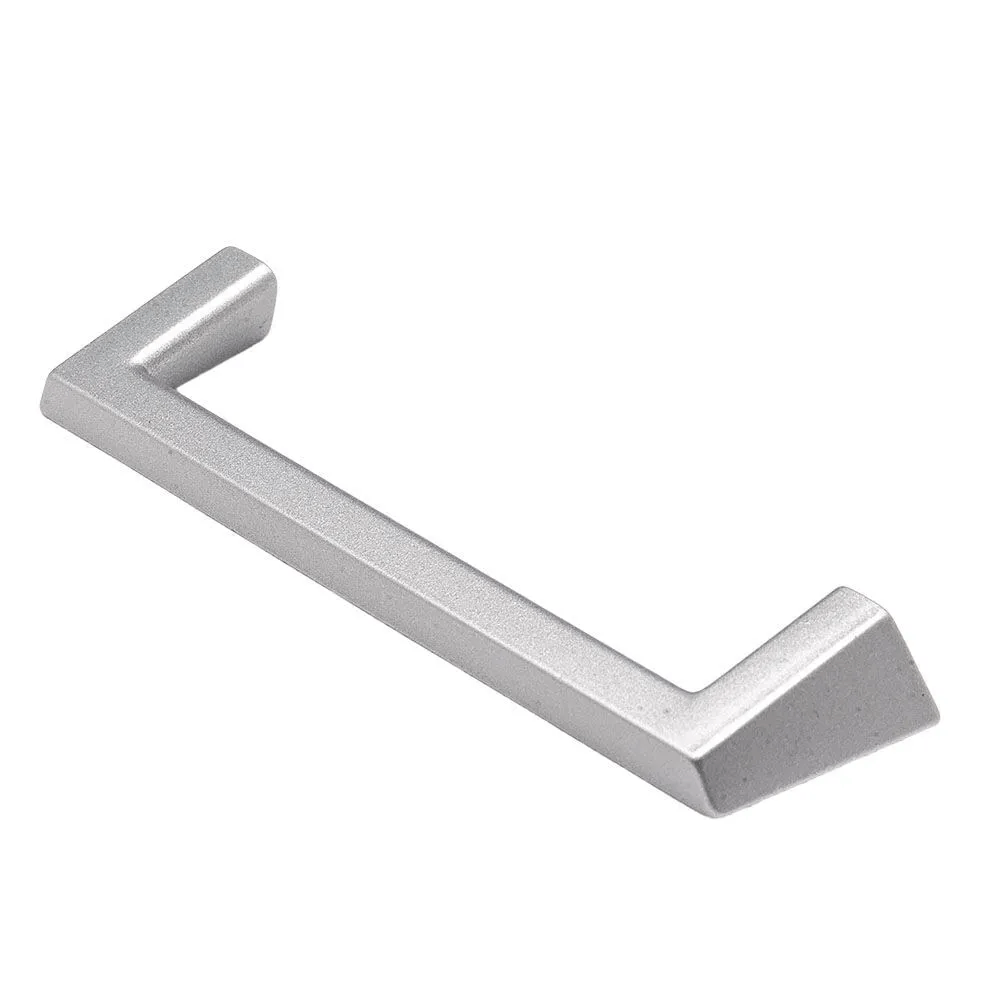 Puxador LY 96mm Cromo Acetinado Ago Inox - Imagem 2