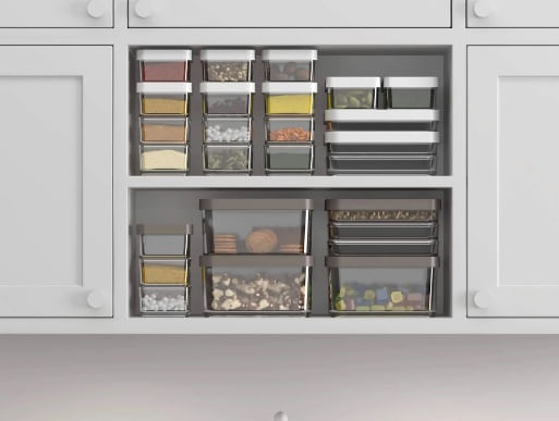 Pote Clear Micro 100ml Cinza Chumbo Coza - Imagem 2