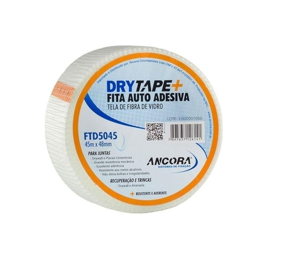 Fita Telada Fibra Vidro 48mmx45m Âncora