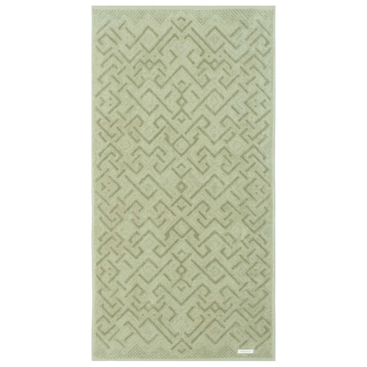 Toalha Banho Geo 70x135cm Verde Buddemeyer
