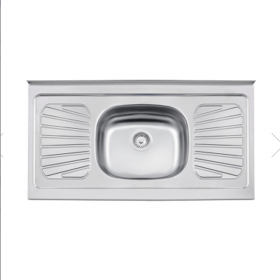 Pia Cozinha New Raggi 40 em Inox com Válvula 105x52cm Tramontina