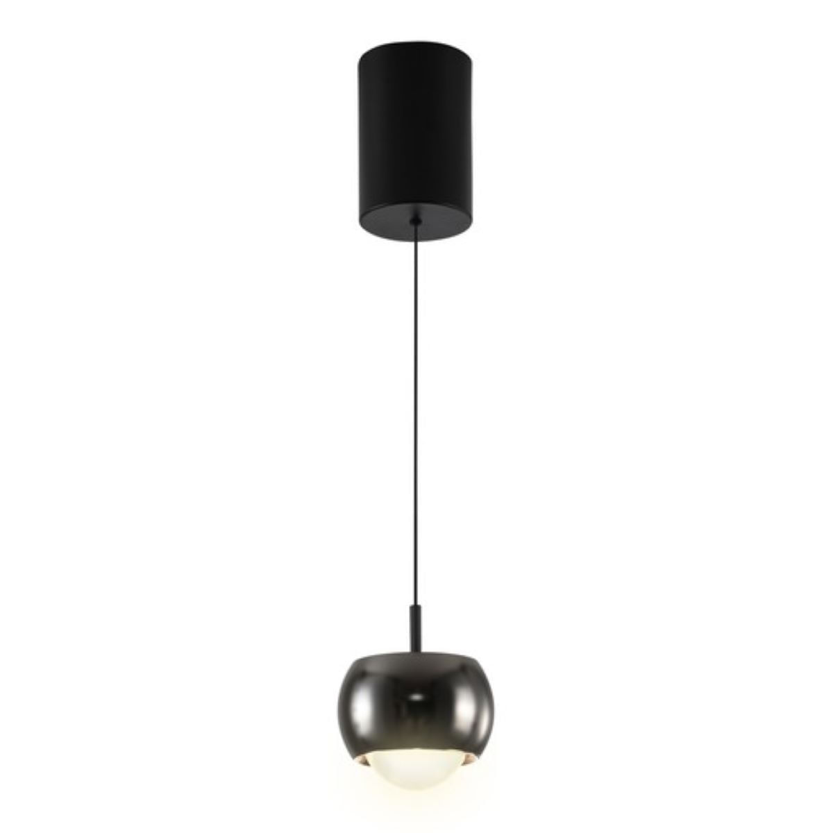 Pendente Led Nina 7W 3000K Preto Luminatti