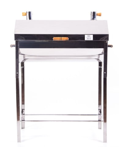 Churrasqueira Bafo em Aço Inox Cromado N3 Queiroz - Imagem 4