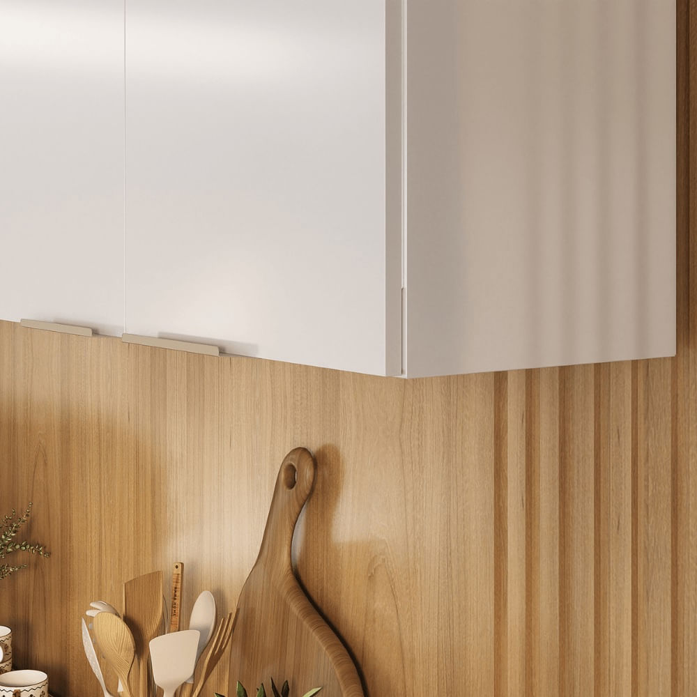 Armário de Geladeira com 2 Portas Renova Branco Neve Itatiaia - Imagem 3