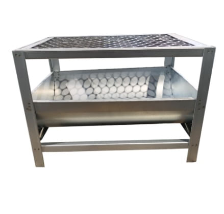 Churrasqueira em Aço Galvanizado Grelha Removível Queiroz - Imagem 2