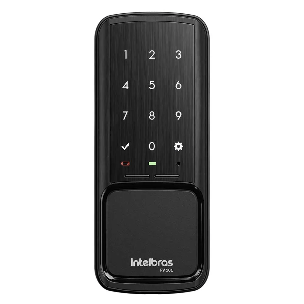 Fechadura Digital Sobrepor FV101 Preto Intelbras