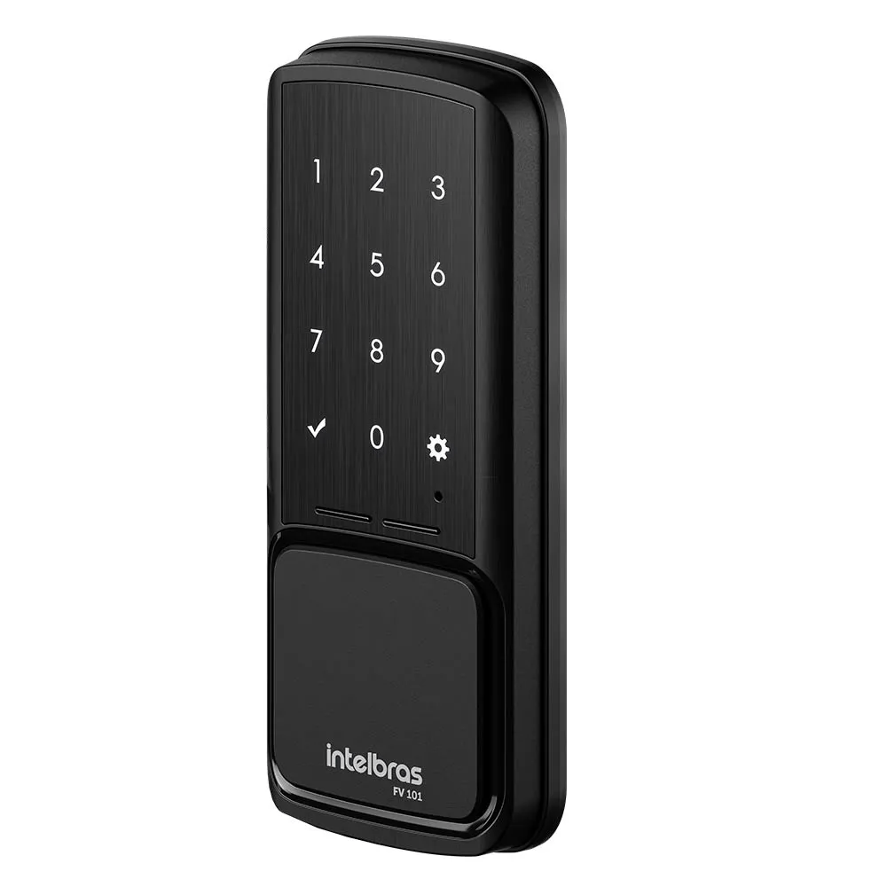 Fechadura Digital Sobrepor FV101 Preto Intelbras - Imagem 2