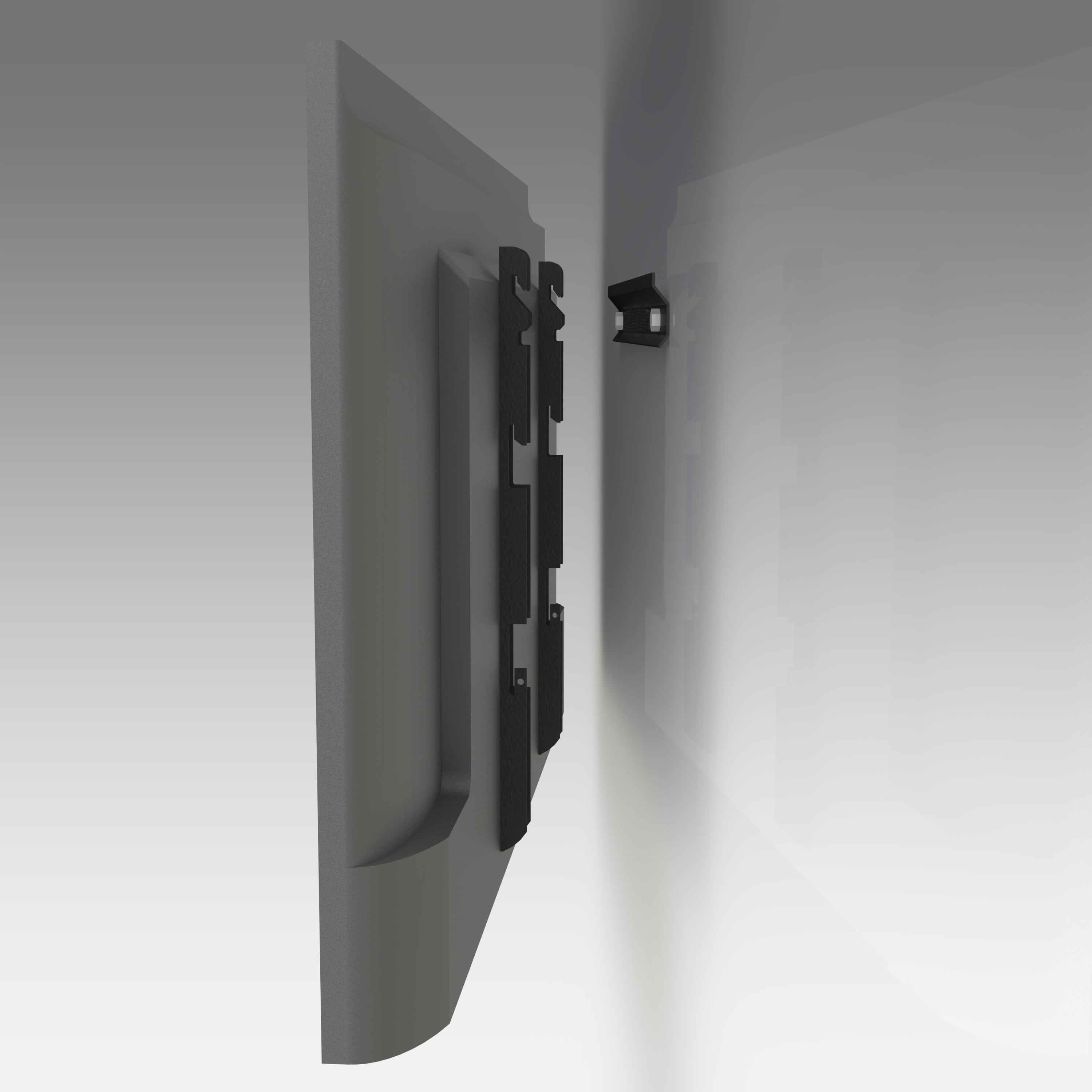 Suporte Fixo de Tv 32 a 86 Preto Multivisão - Imagem 3
