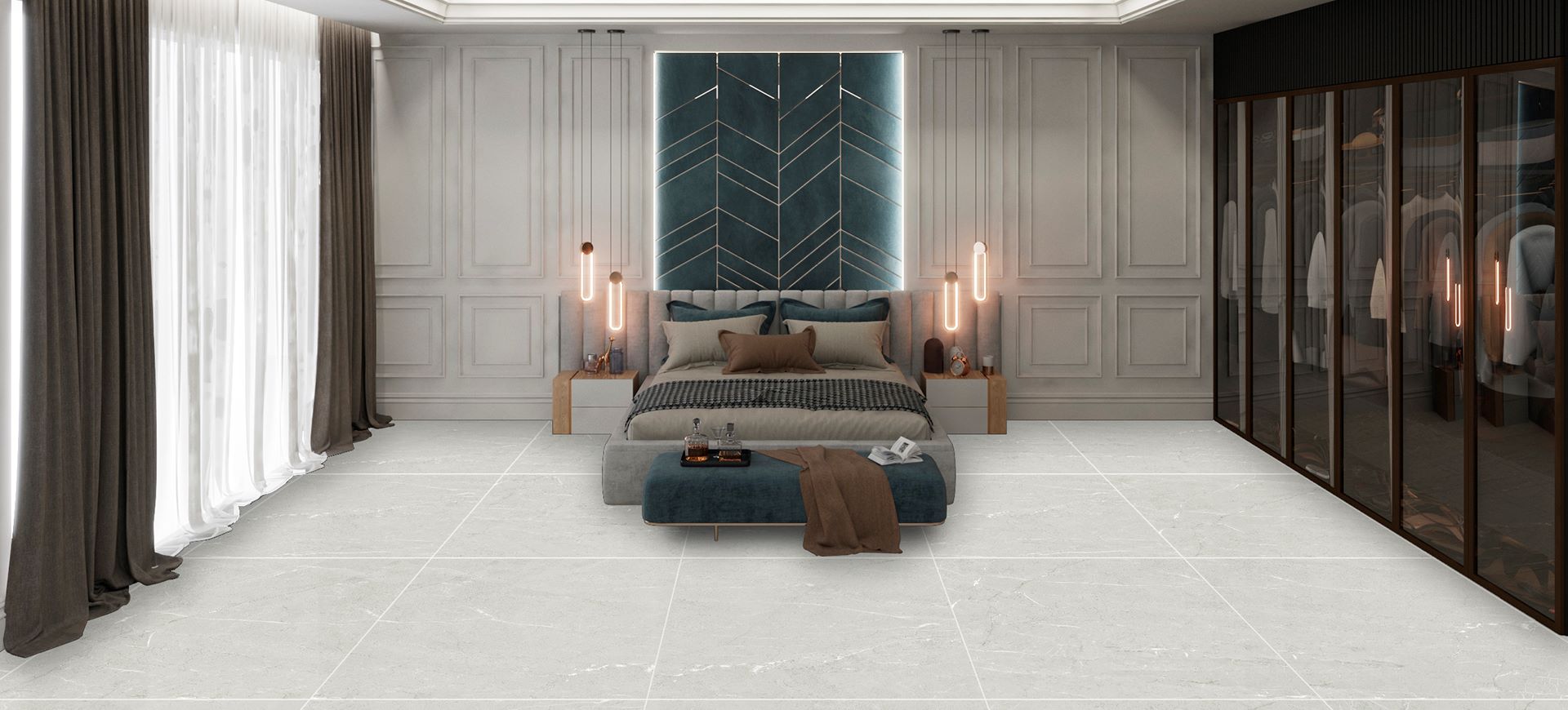 Porcelanato 90x90 Armani Acqua Polido Retificado Delta - Imagem 2