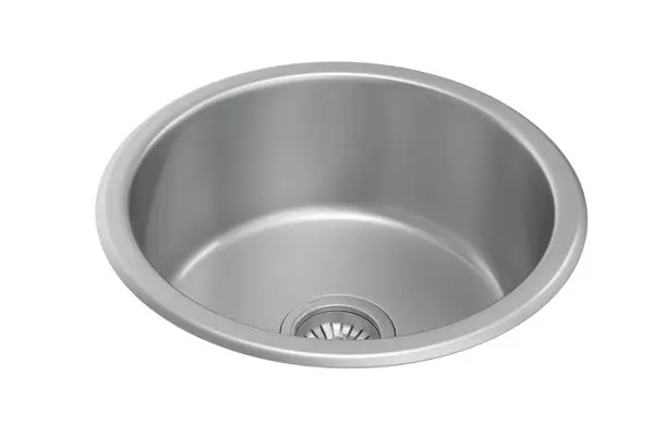 Cuba Cozinha Redonda 40cm Facile Inox Deca - Imagem 2