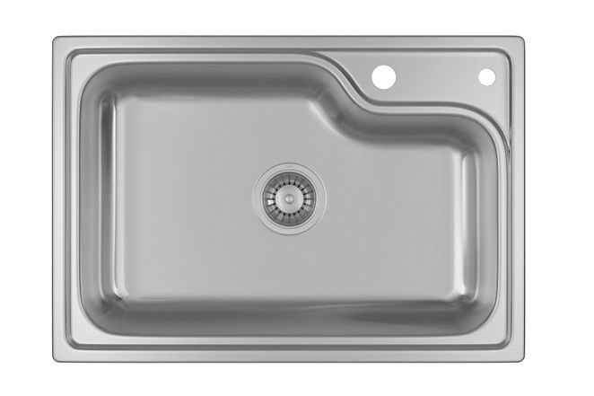 Cuba Cozinha Retangular 60x40cm Inox com Deck Facile Deca