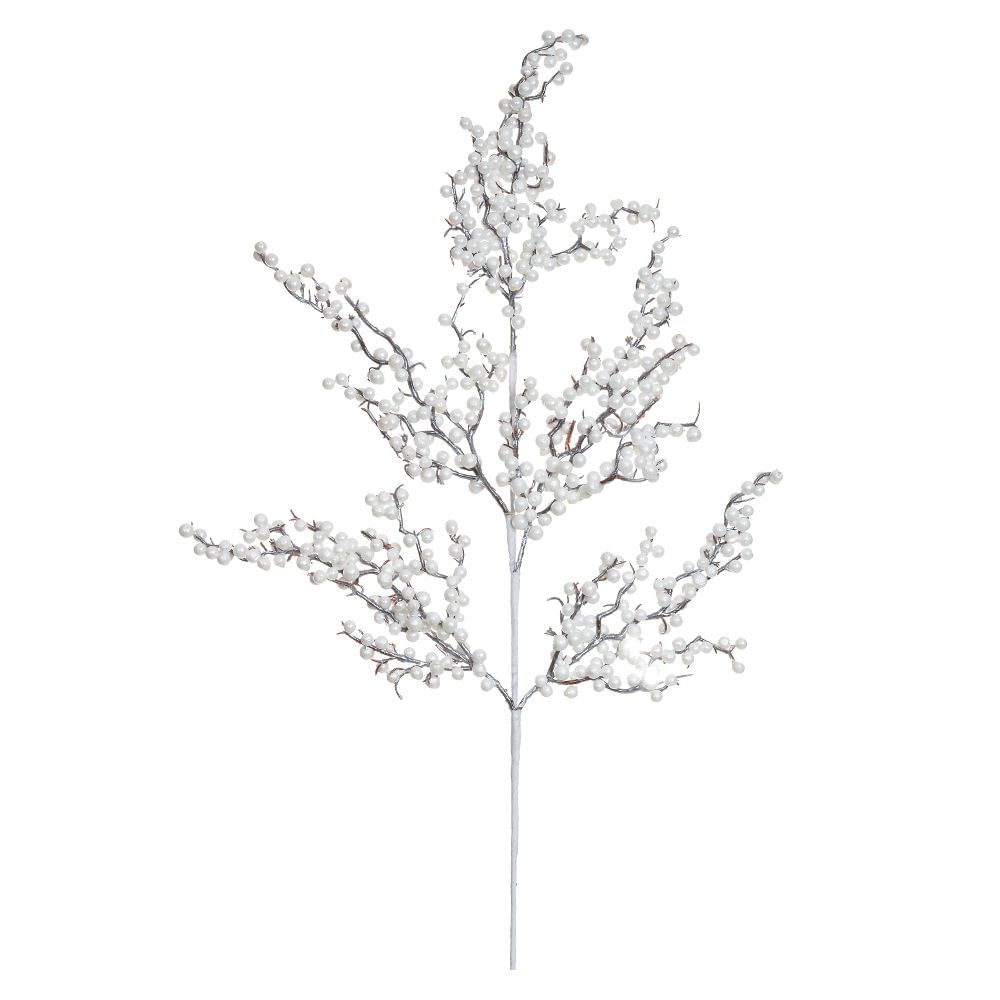 Haste Berry Natal 68cm Perola Flor Arte