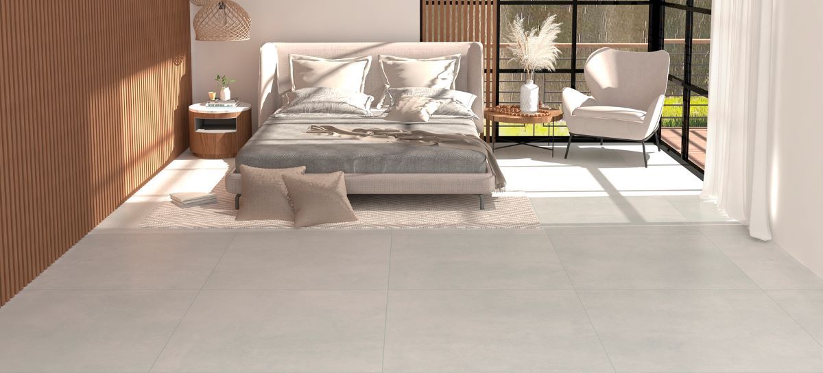 Porcelanato 90x90 Obelisco Off White Acetinado Retificado Delta - Imagem 4