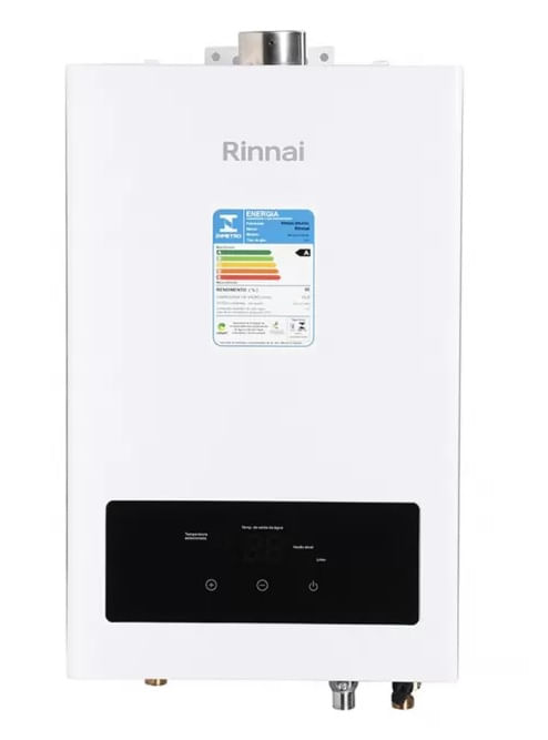 Aquecedor a Gás Digital 15L Reue151 GLP Branco Bivolt Rinnai