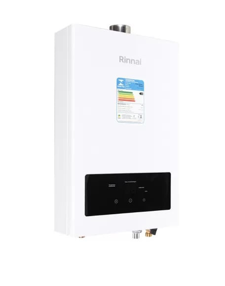Aquecedor a Gás Digital 15L Reue151 GLP Branco Bivolt Rinnai - Imagem 2