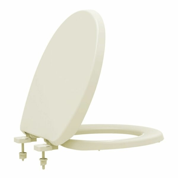 Assento Universal Solution Polipropileno Soft Close Creme Tupan