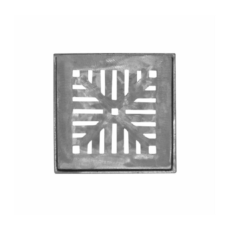 Ralo em Alumínio com Caixilho 15x15cm Odem