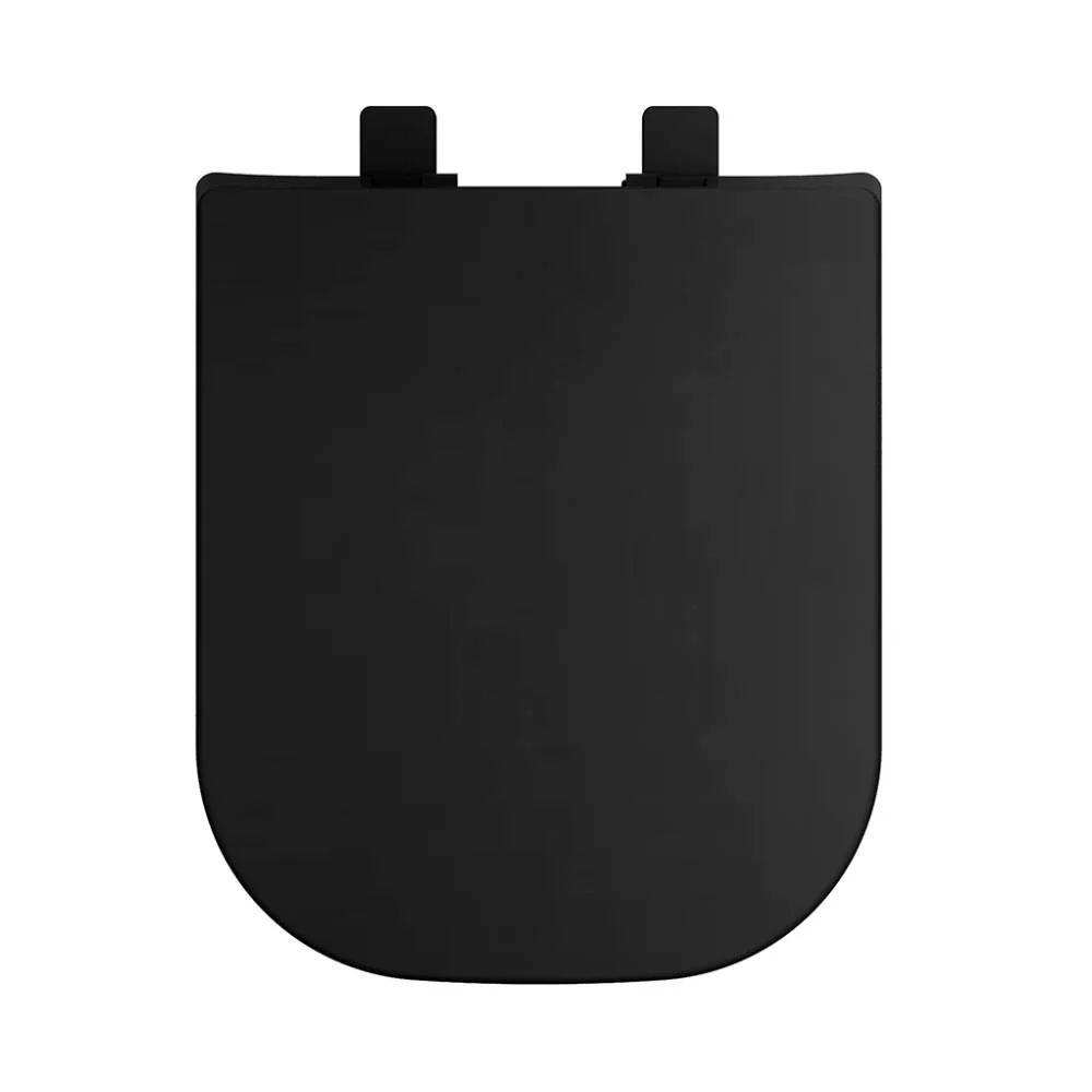 Assento Axis Termofixo Soft Close Ébano Fosco Tupan