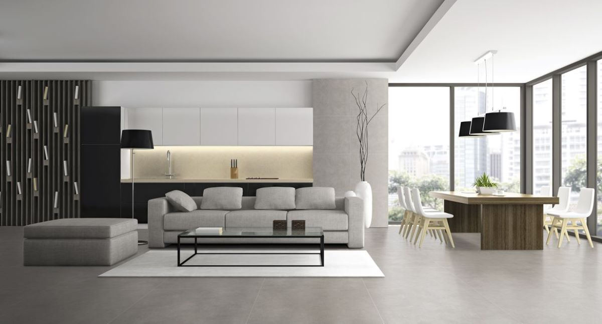 Porcelanato 90x90cm York Sgr Hard Externo Retificado Portinari - Imagem 2