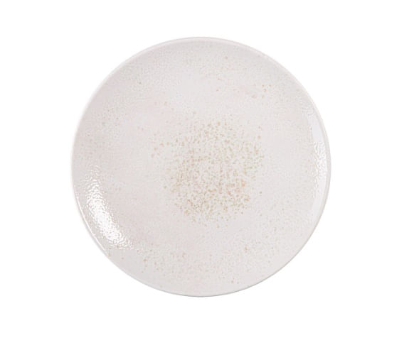 Prato Raso Itaúnas Porcelana Decorado 25cm Tramontina