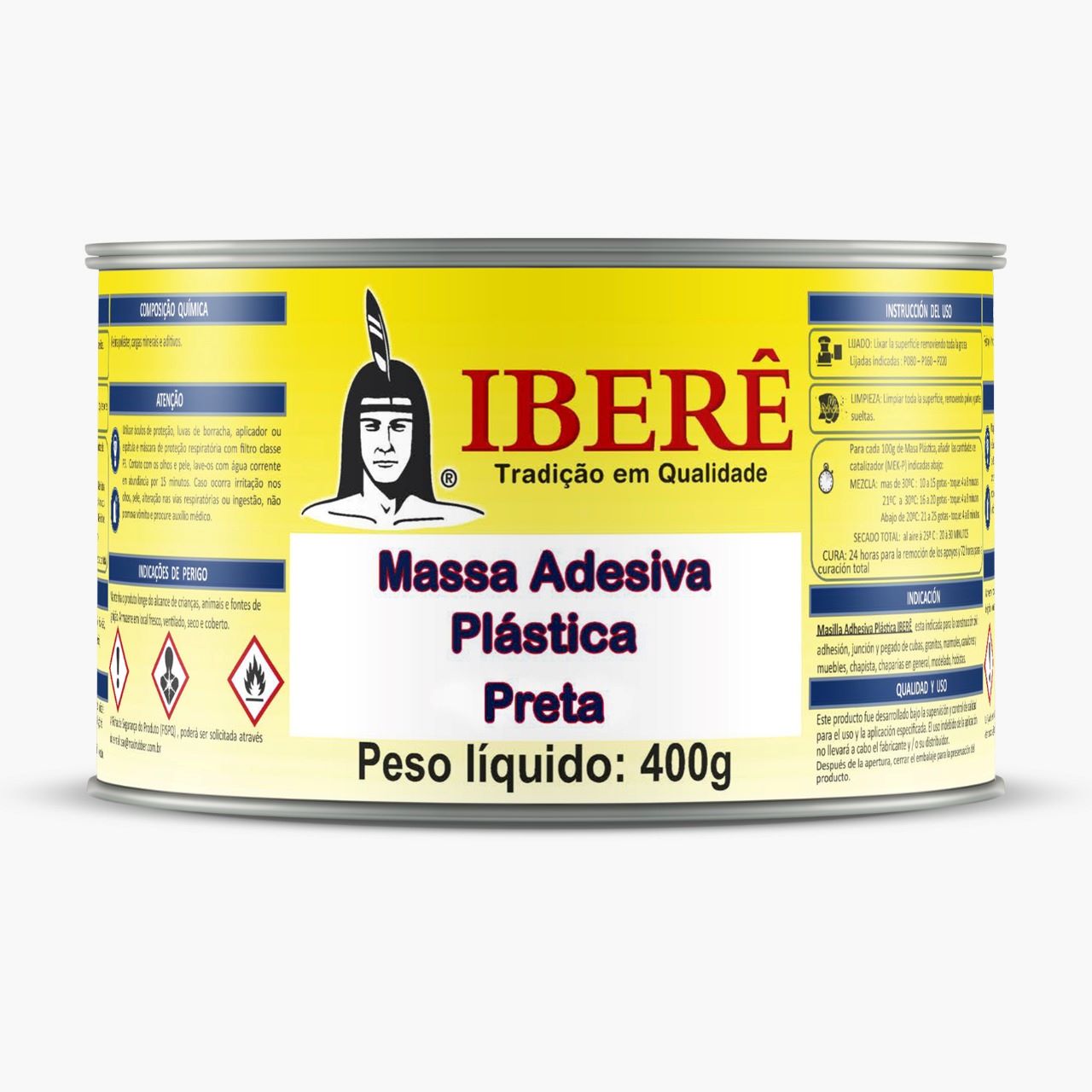 Massa Adesiva Plástica Ibere 400g Cray Valley