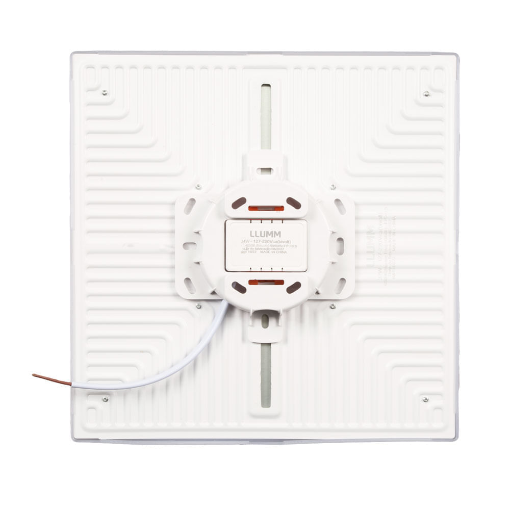 Luminária Sobrepor Frameless Quadrado 24W 4000K Bronzearte - Imagem 4