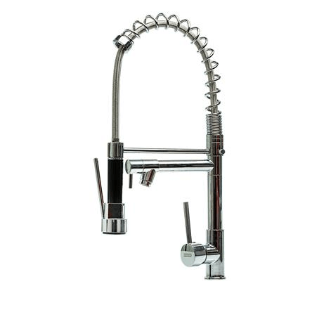 Torneira Monocomando com Spray Extensor Cromado Santana Import