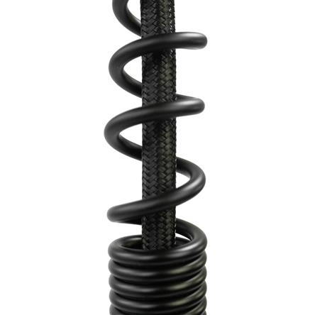 Torneira Monocomando com Spray Extensor Preto Santana Import - Imagem 2