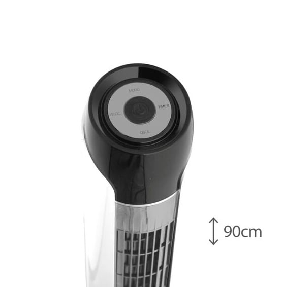 Ventilador de Torre Sky 90cm Branco e Prata 127V Spirit - Imagem 4