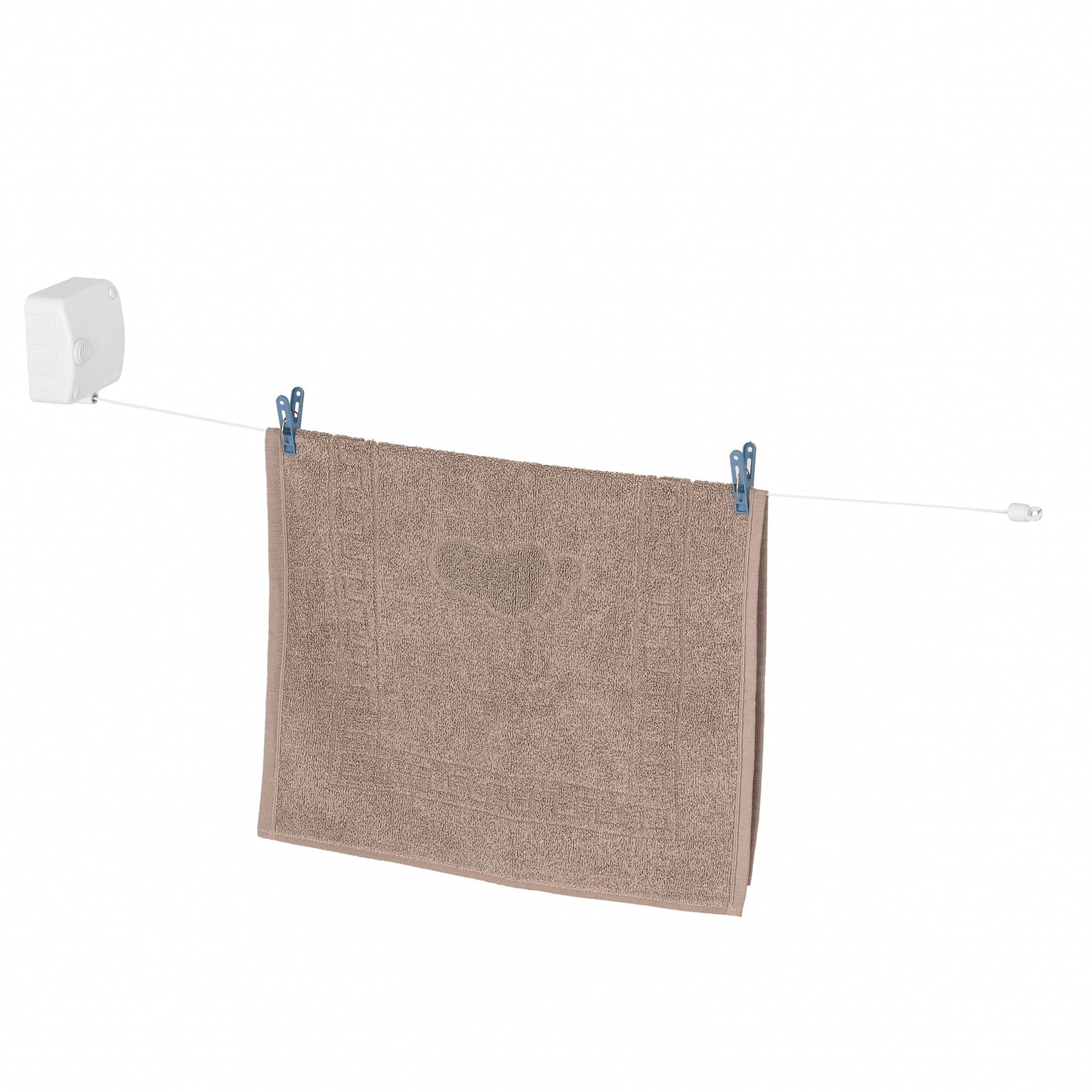 Varal Stendmax 1 Modulo Regulável 6,0m Branco Maxeb - Imagem 3