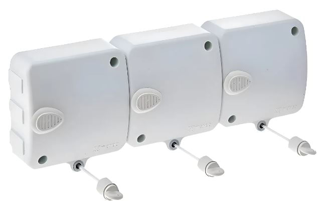 Varal Stendmax com 3 Modulo Regulável 6,0m Branco Maxeb