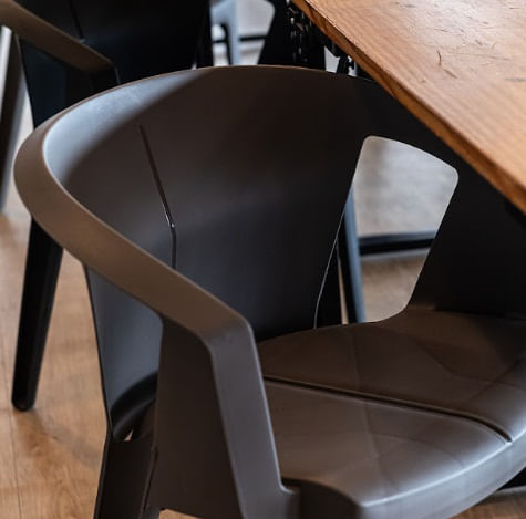 Cadeira Una Preto I'm In Home - Imagem 4